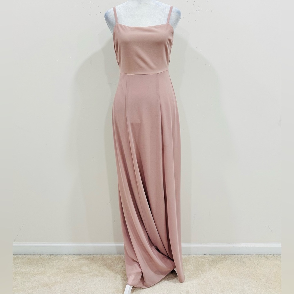 Show Me Your Mumu‎ S Dusty Blush Pink Faith Maxi Dress Formal Wedding Guest - Picture 2 of 11